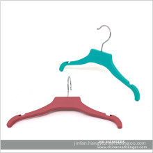 11" Rubber Soft Chlidren Baby Plastic Clothes Hangers